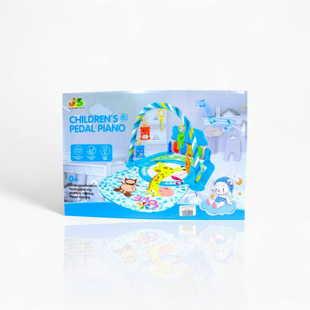 فراش أطفال مع بيانو وألعاب