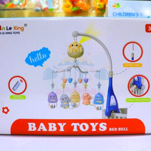 ألعاب سرير أطفال بطارية تحكم بالريموت