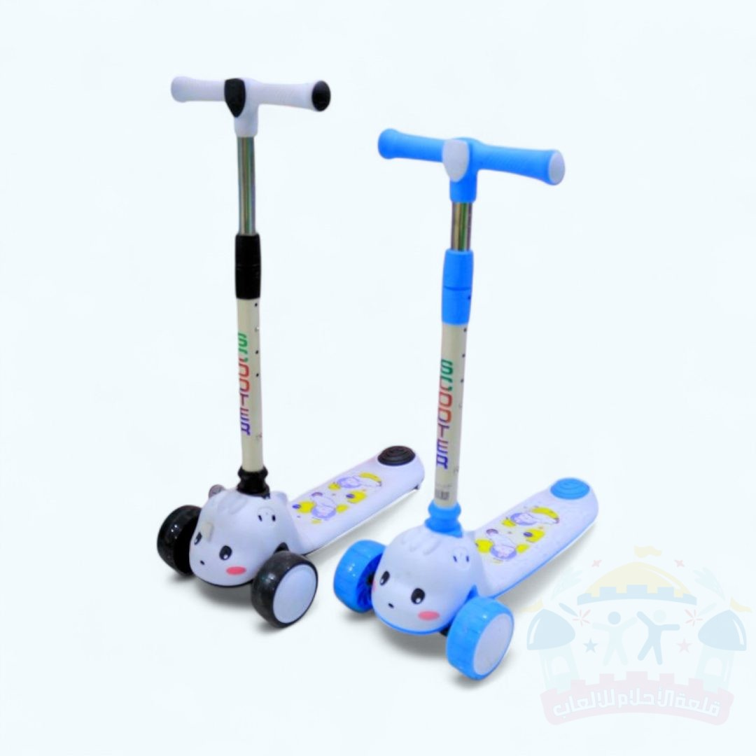 إسكوتر بلاستيك 3 عجلات