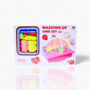 مغسلة صحون مع الأدوات