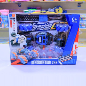 سيارة مجنونة بساعة وريموت شحن