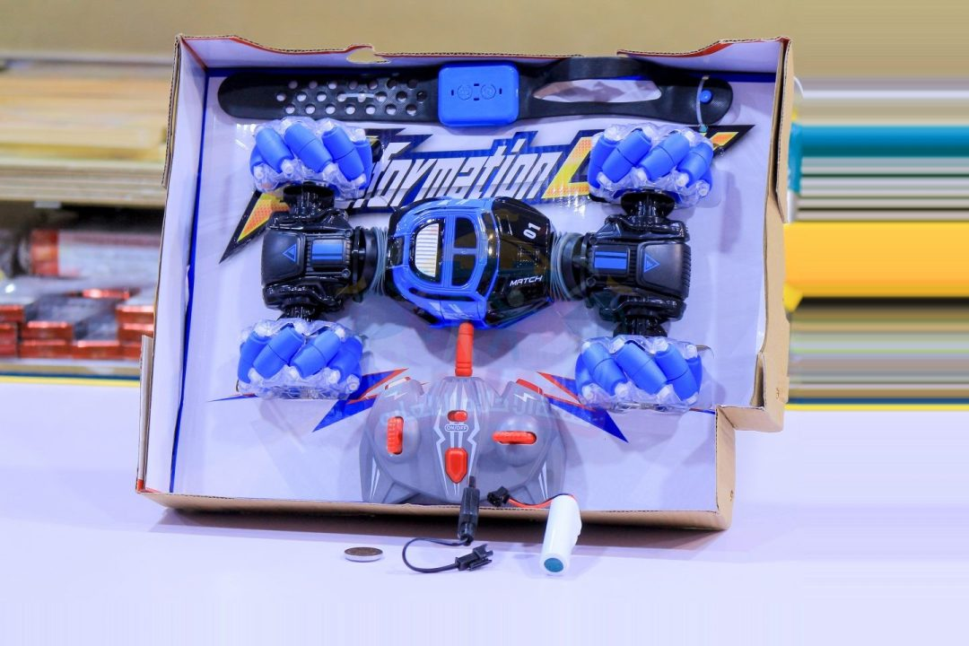 سيارة مجنونة بساعة وريموت شحن - الصورة 2