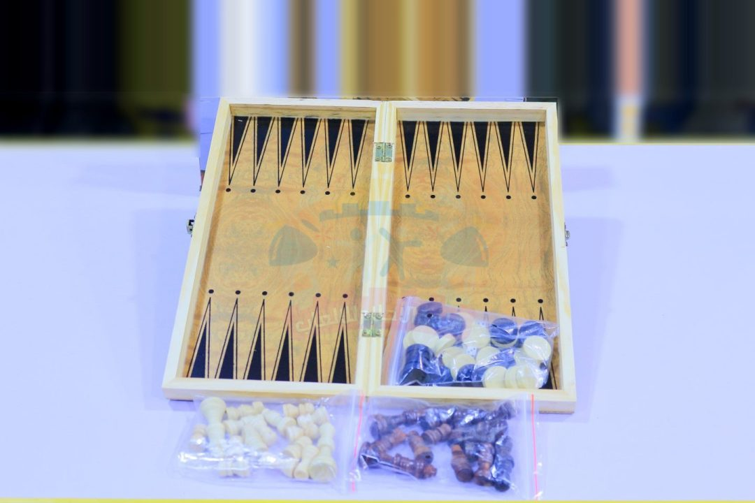 شطرنج خشبي 3 في 1 - الصورة 2